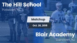 Matchup: The Hill School vs. Blair Academy 2018