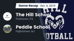 Recap: The Hill School vs. Peddie School 2019
