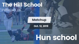 Matchup: The Hill School vs. Hun school 2019