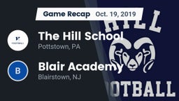 Recap: The Hill School vs. Blair Academy 2019