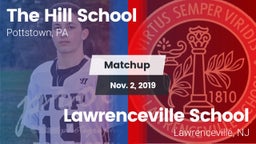 Matchup: The Hill School vs. Lawrenceville School 2019