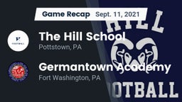 Recap: The Hill School vs. Germantown Academy 2021