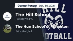 Recap: The Hill School vs. The Hun School of Princeton 2021