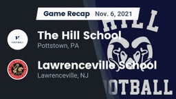 Recap: The Hill School vs. Lawrenceville School 2021