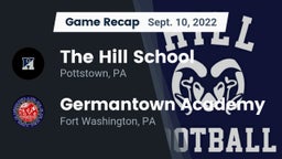 Recap: The Hill School vs. Germantown Academy 2022