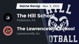 Recap: The Hill School vs. The Lawrenceville School 2022