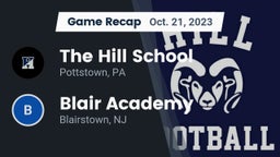 Recap: The Hill School vs. Blair Academy 2023
