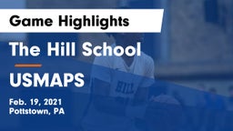 The Hill School vs USMAPS Game Highlights - Feb. 19, 2021