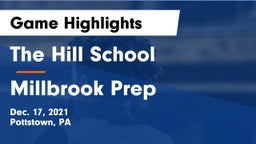 The Hill School vs Millbrook Prep Game Highlights - Dec. 17, 2021