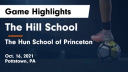 The Hill School vs The Hun School of Princeton Game Highlights - Oct. 16, 2021