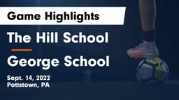 The Hill School vs George School Game Highlights - Sept. 14, 2022