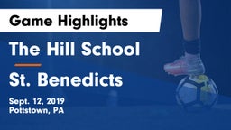 The Hill School vs St. Benedicts Game Highlights - Sept. 12, 2019