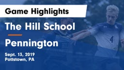 The Hill School vs Pennington Game Highlights - Sept. 13, 2019