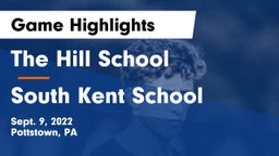 The Hill School vs South Kent School Game Highlights - Sept. 9, 2022