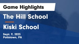 The Hill School vs Kiski School Game Highlights - Sept. 9, 2023