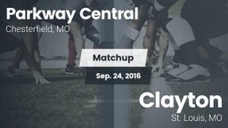 Matchup: Parkway Central vs. Clayton  2016