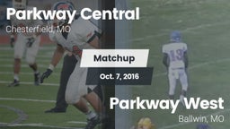 Matchup: Parkway Central vs. Parkway West  2016