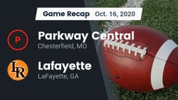 Recap: Parkway Central  vs. Lafayette  2020