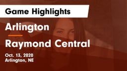 Arlington  vs Raymond Central  Game Highlights - Oct. 13, 2020