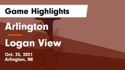 Arlington  vs Logan View  Game Highlights - Oct. 25, 2021