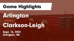 Arlington  vs Clarkson-Leigh  Game Highlights - Sept. 16, 2023