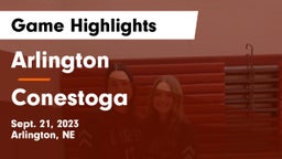Arlington  vs Conestoga  Game Highlights - Sept. 21, 2023