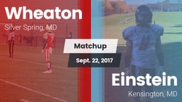 Matchup: Wheaton  vs. Einstein  2017