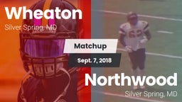 Matchup: Wheaton  vs. Northwood  2018