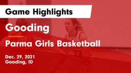 Gooding  vs Parma Girls Basketball Game Highlights - Dec. 29, 2021