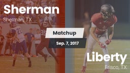 Matchup: Sherman  vs. Liberty  2017