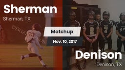 Matchup: Sherman  vs. Denison  2017