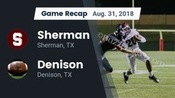 Recap: Sherman  vs. Denison  2018