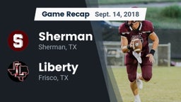 Recap: Sherman  vs. Liberty  2018