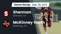 Recap: Sherman  vs. McKinney North  2018