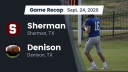 Recap: Sherman  vs. Denison  2020