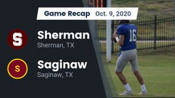 Recap: Sherman  vs. Saginaw  2020