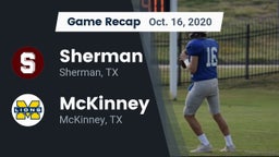 Recap: Sherman  vs. McKinney  2020