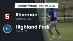 Recap: Sherman  vs. Highland Park  2020