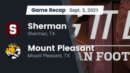 Recap: Sherman  vs. Mount Pleasant  2021