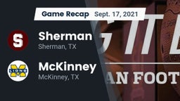 Recap: Sherman  vs. McKinney  2021