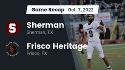 Recap: Sherman  vs. Frisco Heritage  2022