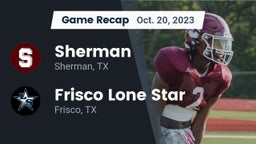Recap: Sherman  vs. Frisco Lone Star  2023
