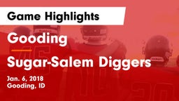 Gooding  vs Sugar-Salem Diggers Game Highlights - Jan. 6, 2018
