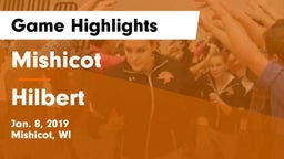 Mishicot  vs Hilbert  Game Highlights - Jan. 8, 2019