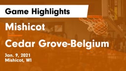 Mishicot  vs Cedar Grove-Belgium  Game Highlights - Jan. 9, 2021