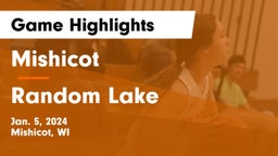 Mishicot  vs Random Lake  Game Highlights - Jan. 5, 2024