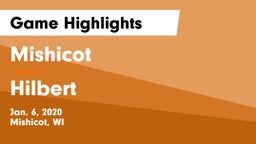 Mishicot  vs Hilbert  Game Highlights - Jan. 6, 2020