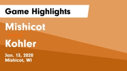 Mishicot  vs Kohler  Game Highlights - Jan. 13, 2020