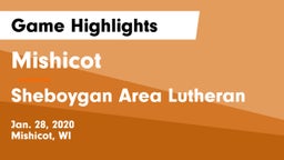 Mishicot  vs Sheboygan Area Lutheran  Game Highlights - Jan. 28, 2020