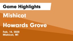 Mishicot  vs Howards Grove  Game Highlights - Feb. 14, 2020